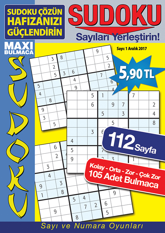 Sudoku Bulmaca Sayı 1