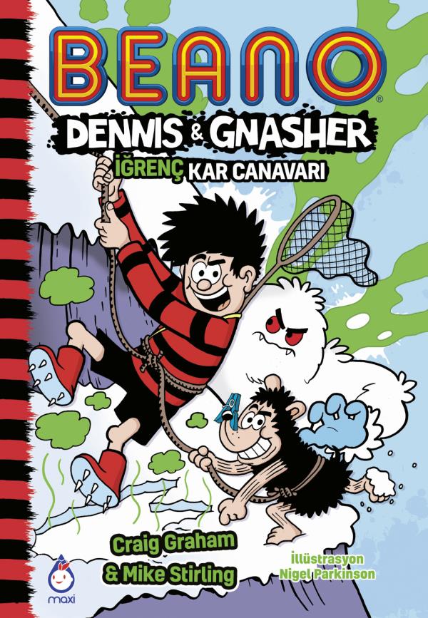 Beano Dennıs & Gnasher iğrenç Kar Canavarı 
