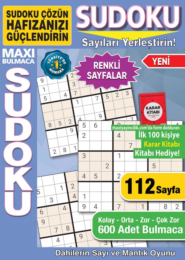 Maxi Sudoku Bulmaca 36